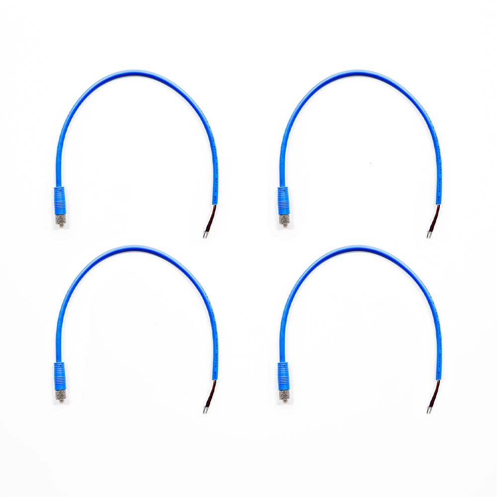M8 Transition Cable (4-Pack) – M8 to Bare Tinned Leads